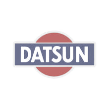 Load image into Gallery viewer, Datsun Legacy circular logo sticker with transparent backing