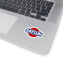 Load image into Gallery viewer, Datsun vintage logo sticker shown on a laptop
